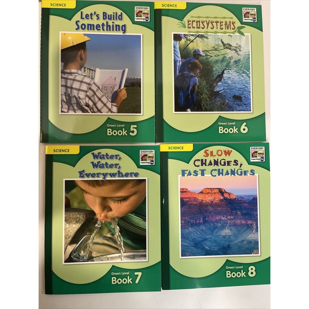 Everyday Learning Fun Green Level Science Books 1-10 NEW- Home School By Premier - Picture 6 of 8